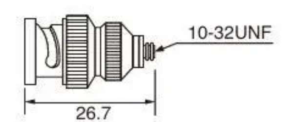 RION VP-52C BNC Adapter For extension